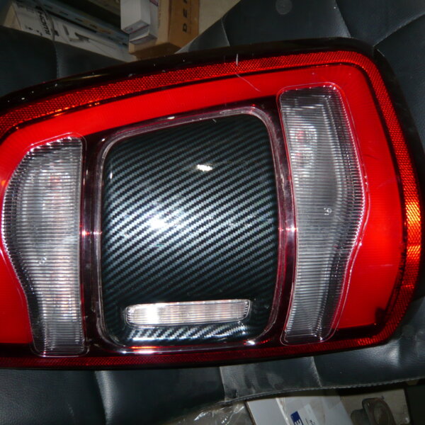 Right Rear Tail Light – 1500 – With Out Blind Spot – Carbon Tint /Cover– Used -2019 + – LED
