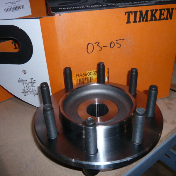 New - Timken - Front Wheel Bearing - Fits 2003 - 2005 -Dodge - Ram - 2500 / 3500